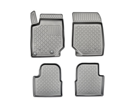 Tapis en caoutchouc adaptables pour Citroën C4 et C4 X, Peugeot 2008 2020+