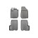 Tapis en caoutchouc adaptables pour Dacia Logan II / Logan II MCV 5 places 2013-2021