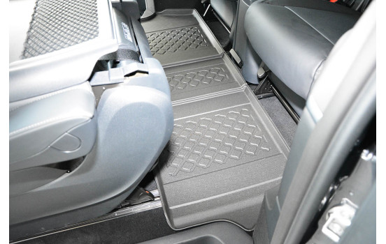 Tapis en caoutchouc adapté à la 3e rangée de sièges Mercedes Classe V (W447) 2014+ / Mercedes EQV 2020+, Image 2