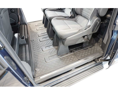 Tapis en caoutchouc adapté pour Ford Tourneo Custom 2e rangée L1/L2 2013+ (incl. Facelift), Image 2