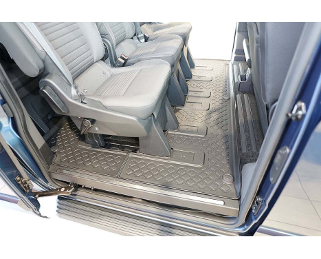 Tapis en caoutchouc adapté pour Ford Tourneo Custom 2e rangée L1/L2 2013+ (incl. Facelift), Image 3