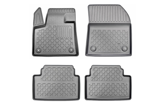 Tapis en caoutchouc adaptés à Citroen C5 Aircross 2019+ (hors Plug-In Hybrid)