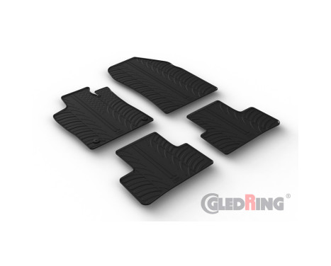 Tapis en caoutchouc adaptés à Citroën DS4 II 2021- y compris Cross
