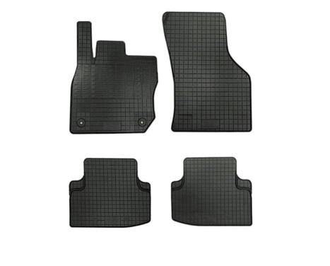 Tapis en caoutchouc adaptés à l'Audi A3 (8Y) Berline/Sportback 2020- (4 pièces avec points de fixation)