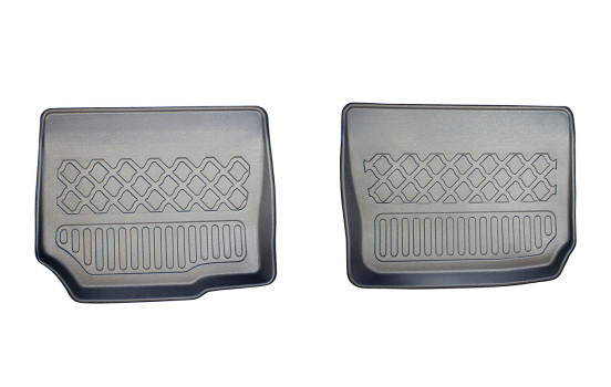 Tapis en caoutchouc adaptés à la 3ème rangée de sièges Opel Zafira B 2005-2014