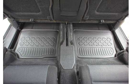 Tapis en caoutchouc adaptés à la 3ème rangée de sièges Opel Zafira B 2005-2014, Image 4