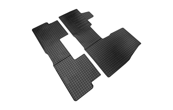 Tapis en caoutchouc adaptés à la BMW i3 (L01) 2013- (4 pièces avec points de fixation), Image 2