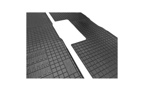 Tapis en caoutchouc adaptés à la BMW i3 (L01) 2013- (4 pièces avec points de fixation), Image 4