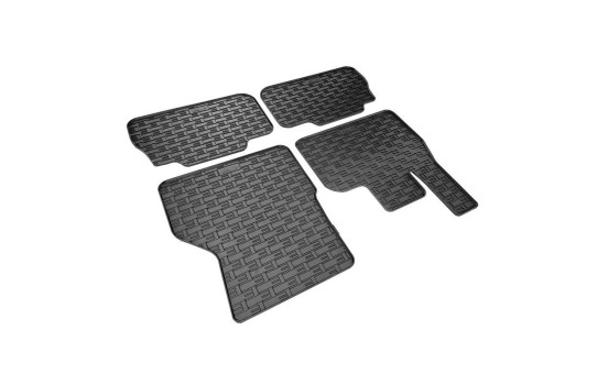 Tapis en caoutchouc adaptés à la BMW iX (I20) 2021- (4 pièces avec points de fixation), Image 3