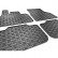 Tapis en caoutchouc adaptés à la BMW iX (I20) 2021- (4 pièces avec points de fixation), Vignette 4