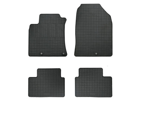 Tapis en caoutchouc adaptés à la Hyundai Ioniq (AE) 2016-2019 (4 pièces avec points de fixation)