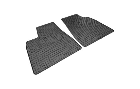 Tapis en caoutchouc adaptés à la Tesla Model X 2016- (2 pièces avec points de fixation), Image 2