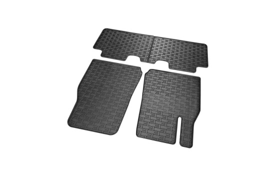 Tapis en caoutchouc adaptés à la Tesla Model Y 2020- (3 pièces avec points de fixation), Image 3