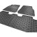 Tapis en caoutchouc adaptés à la Tesla Model Y 2020- (3 pièces avec points de fixation), Vignette 4