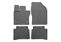 Tapis en caoutchouc adaptés à la Toyota Prius V 2023- (lot de 4 avec points de fixation)