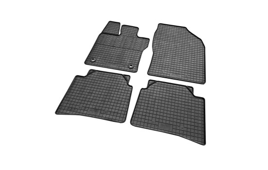 Tapis en caoutchouc adaptés à la Toyota Prius V 2023- (lot de 4 avec points de fixation), Image 2