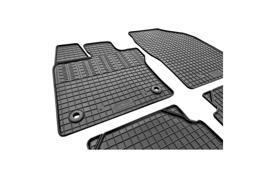 Tapis en caoutchouc adaptés à la Toyota Prius V 2023- (lot de 4 avec points de fixation), Image 4