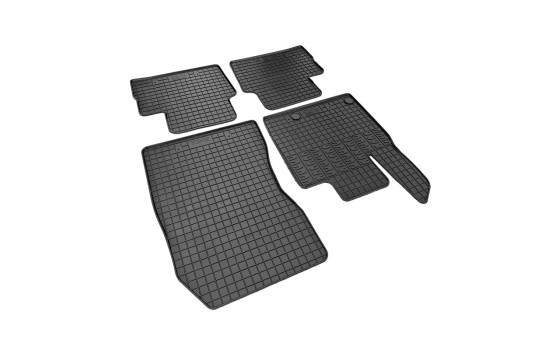 Tapis en caoutchouc adaptés au Nissan Qashqai III (J12) 2021- (4 pièces avec points de fixation), Image 3
