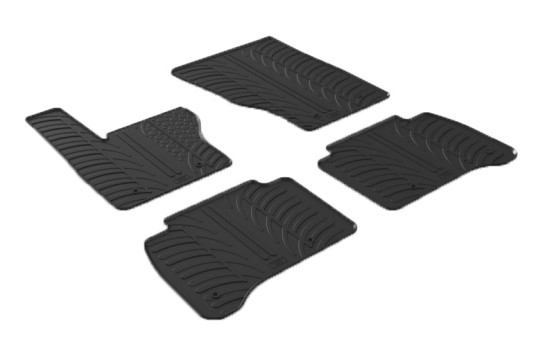 Tapis en caoutchouc adaptés au Range Rover Sport 7/2013- (T-Design 4 pièces)