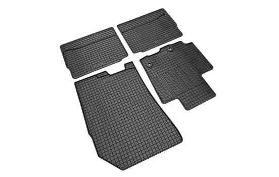 Tapis en caoutchouc adaptés au Suzuki SX-4 S-Cross Hybrid 2020- (4 pièces avec points de fixation), Image 2