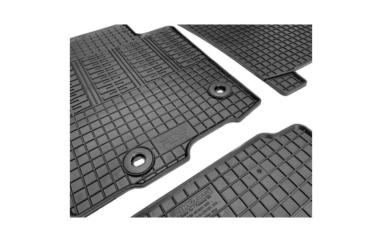 Tapis en caoutchouc adaptés au Suzuki SX-4 S-Cross Hybrid 2020- (4 pièces avec points de fixation), Image 3