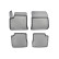 Tapis en caoutchouc adaptés pour Citroën E-C4 et E-C4 X, Peugeot E-2008 2020+
