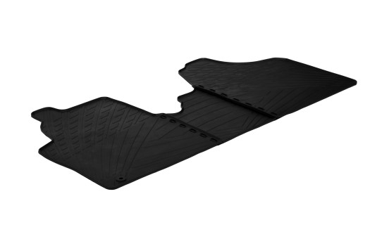 Tapis en caoutchouc adaptés pour Citroen Jumpy / Peugeot Expert / Fiat Scudo (G-Design 3 pièces)
