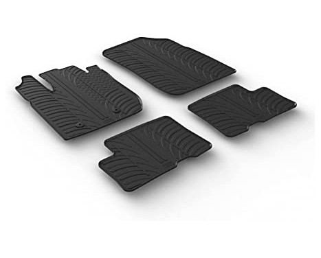 Tapis en caoutchouc adaptés pour Dacia Duster 2018- (4 pièces)