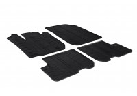 Tapis en caoutchouc adaptés pour Dacia Sandero 2012- (T-Design 4 pièces)