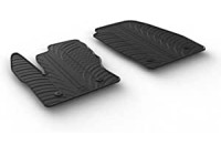 Tapis en caoutchouc adaptés pour Ford Transit Connect Furgon 2016- (2 pièces)