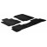 Tapis en caoutchouc adaptés pour Honda CR-V 2007- (T-Design 5 pièces)