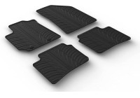 Tapis en caoutchouc adaptés pour Hyundai i10 2020- (T-Design 4 pièces)