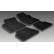 Tapis en caoutchouc adaptés pour Kia Picanto 2011- (T-Design 4 pièces + clips de montage), Vignette 2
