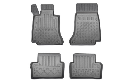 Tapis en caoutchouc adaptés pour Mercedes Classe E W213 / Classe E S213 Kombi / CLS (C257) 2016+