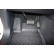 Tapis en caoutchouc adaptés pour Mercedes Classe M (W166) 2011-2016 / GLE (W166) 2015-2019, Vignette 4