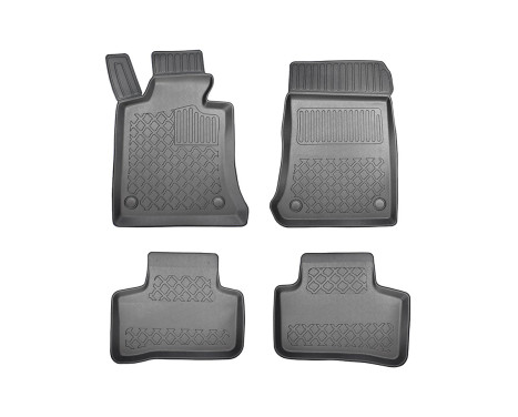 Tapis en caoutchouc adaptés pour Mercedes GLK (X204) 2008-2015