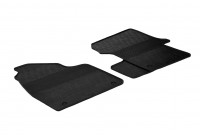 Tapis en caoutchouc adaptés pour Mercedes Sprinter & Volkswagen Crafter (2 pièces)