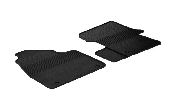 Tapis en caoutchouc adaptés pour Mercedes Sprinter & Volkswagen Crafter (2 pièces)