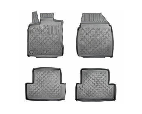 Tapis en caoutchouc adaptés pour Nissan Qashqai 2007-2014