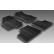 Tapis en caoutchouc adaptés pour Opel Zafira C 2011- (T-Design 4 pièces + clips de montage), Vignette 2