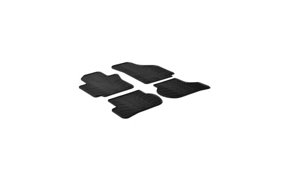 Tapis en caoutchouc adaptés pour Seat Altea y compris XL 2004- (T-Design 4 pièces), Image 2