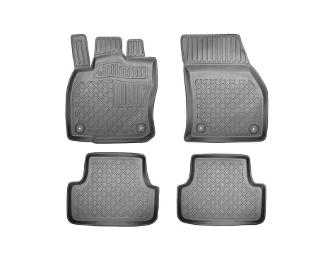 Tapis en caoutchouc adaptés pour Seat/Cupra Ateca, Skoda Karoq 2016+