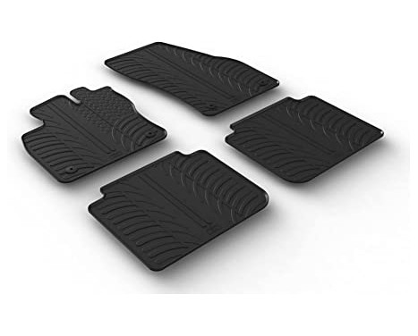 Tapis en caoutchouc adaptés pour Seat Tarraco 2019- (T-Design 4 pièces)