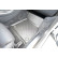 Tapis en caoutchouc adaptés pour Tesla Model S Facelift II CP/5 01.2021- ; ensemble complet (FS), Vignette 4