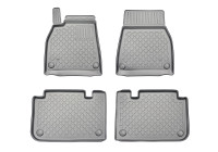 Tapis en caoutchouc adaptés pour Tesla Model S Facelift II CP/5 01.2021- ; ensemble complet (FS)