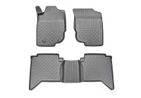 Tapis en caoutchouc adaptés pour Toyota Hilux Double Cab 2006-2016