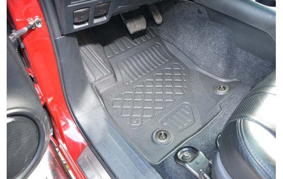 Tapis en caoutchouc adaptés pour Toyota Hilux VIII Double Cab 2016+ (incl. Facelift), Image 3