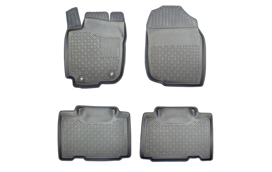 Tapis en caoutchouc adaptés pour Toyota RAV 4 IV 2013-2018