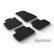 Tapis en caoutchouc adaptés pour Volvo C40 Recharge 2021- (T-Design 4 pièces + clips de montage), Vignette 2