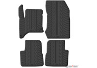 Tapis en caoutchouc Gledring adaptés à Citroën C4 III MHEV 2024- (profil en T 4 pièces + clips de montage)